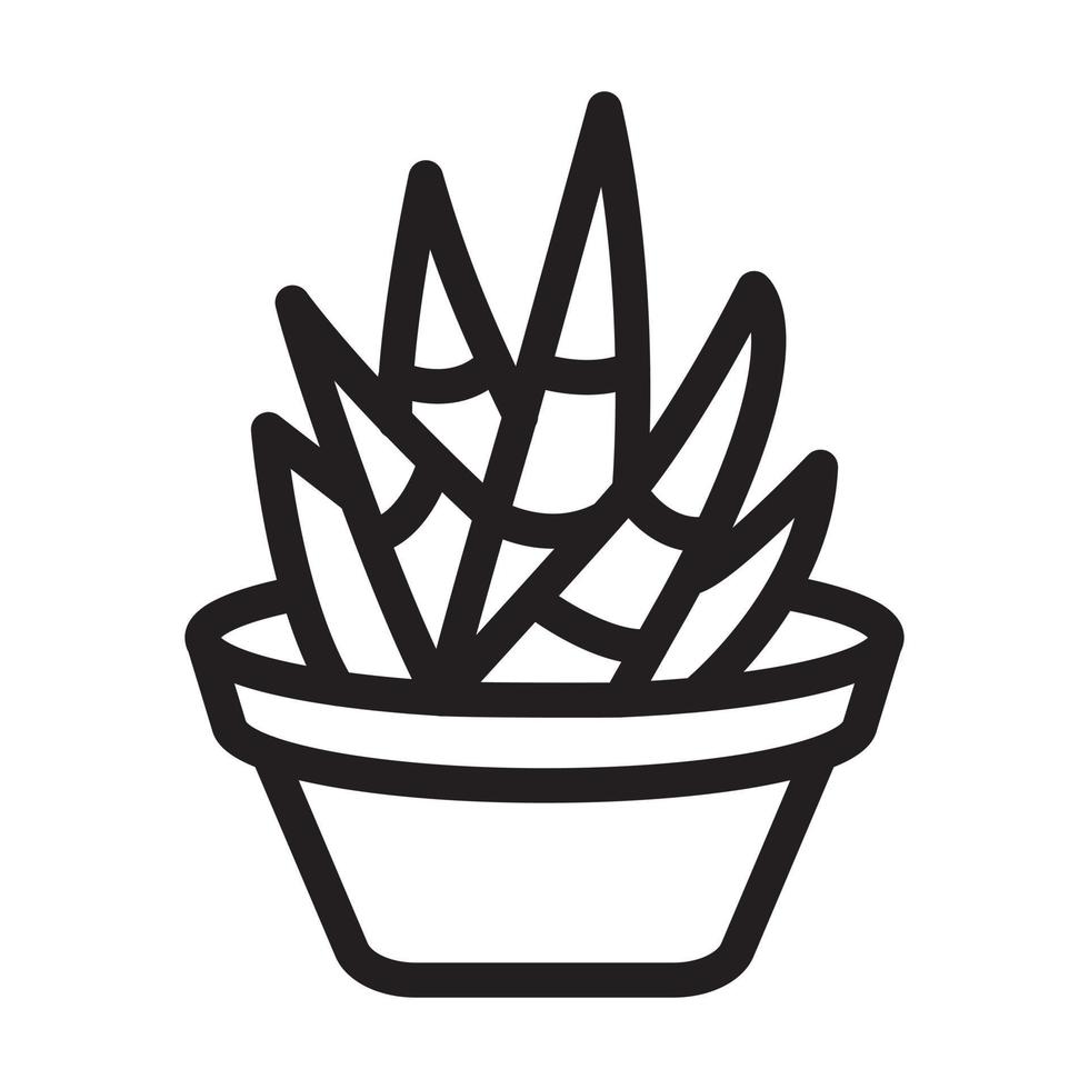 Zebra Plant Icon Design vector