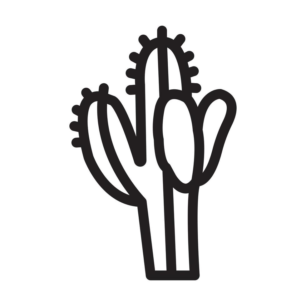 diseño de icono de cactus vector