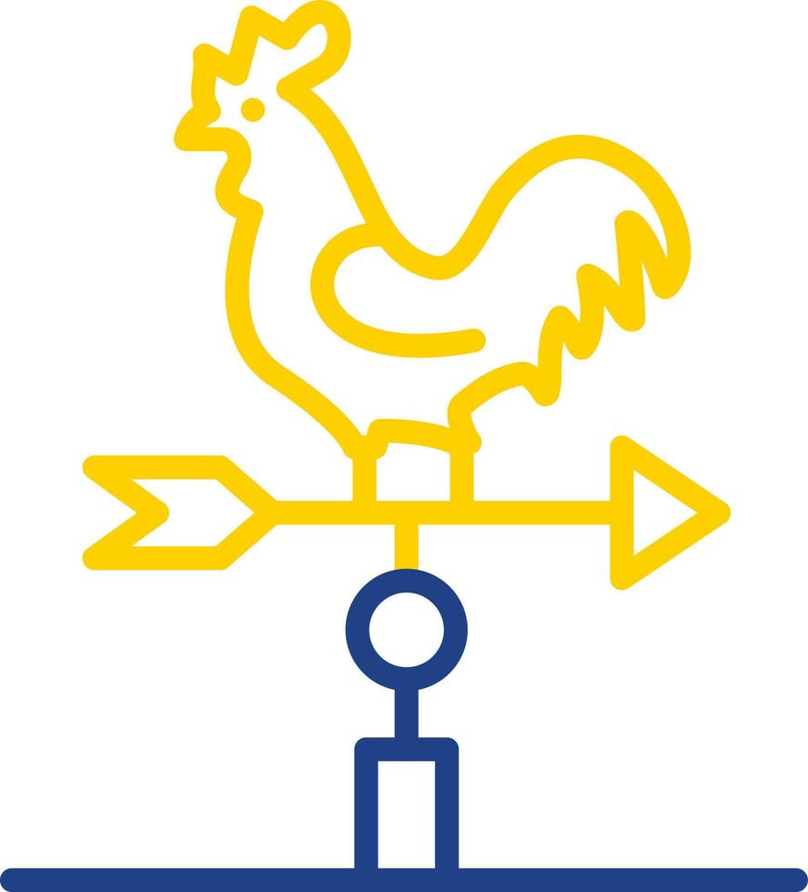 Weather Vane Vector Icon Design