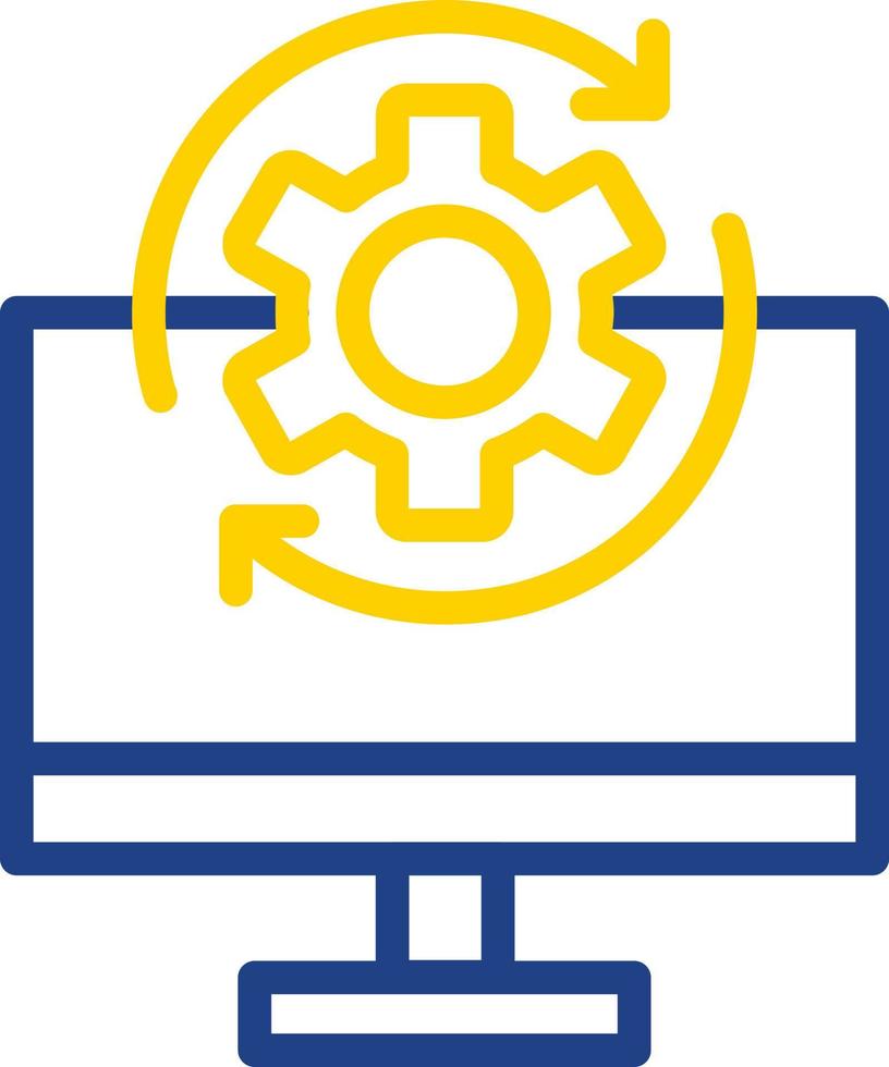 Operational SYstem Vector Icon Design