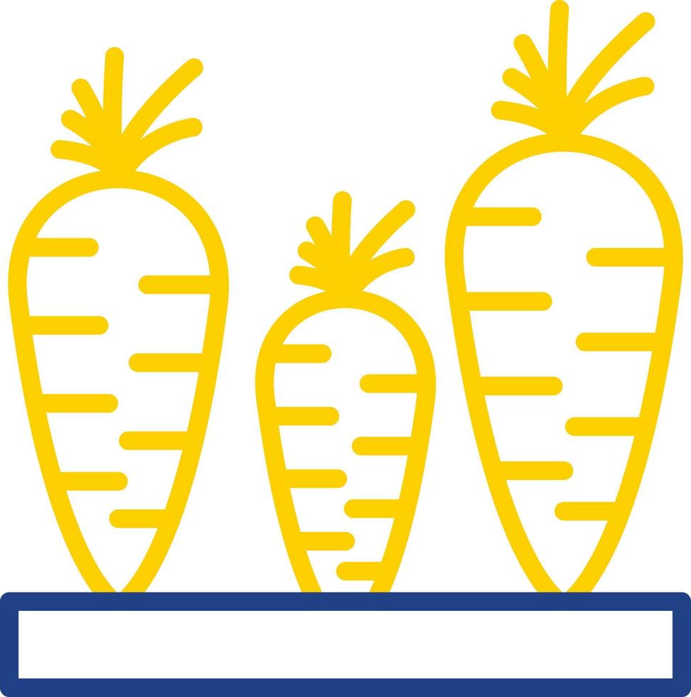 Carrots Vector Icon Design