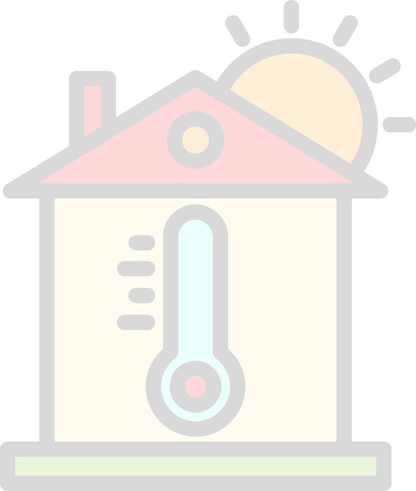 Greenhouse Effect Vector Icon Design