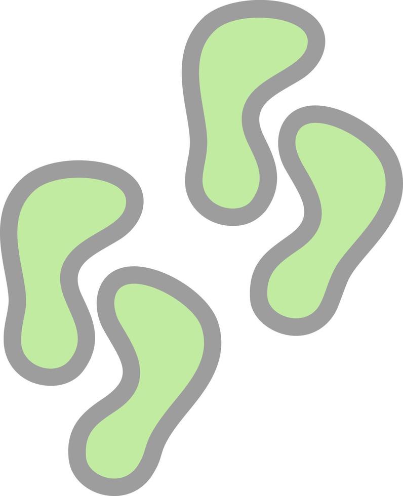 Footprint Vector Icon Design