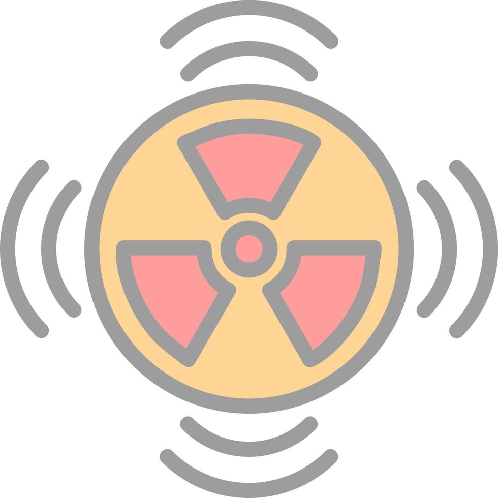 Gamma Ray Vector Icon Design