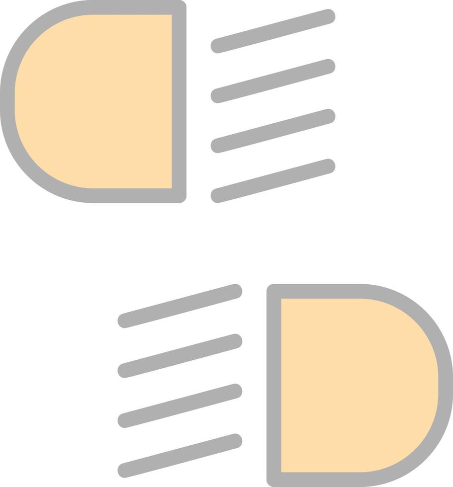 Headlight Vector Icon Design