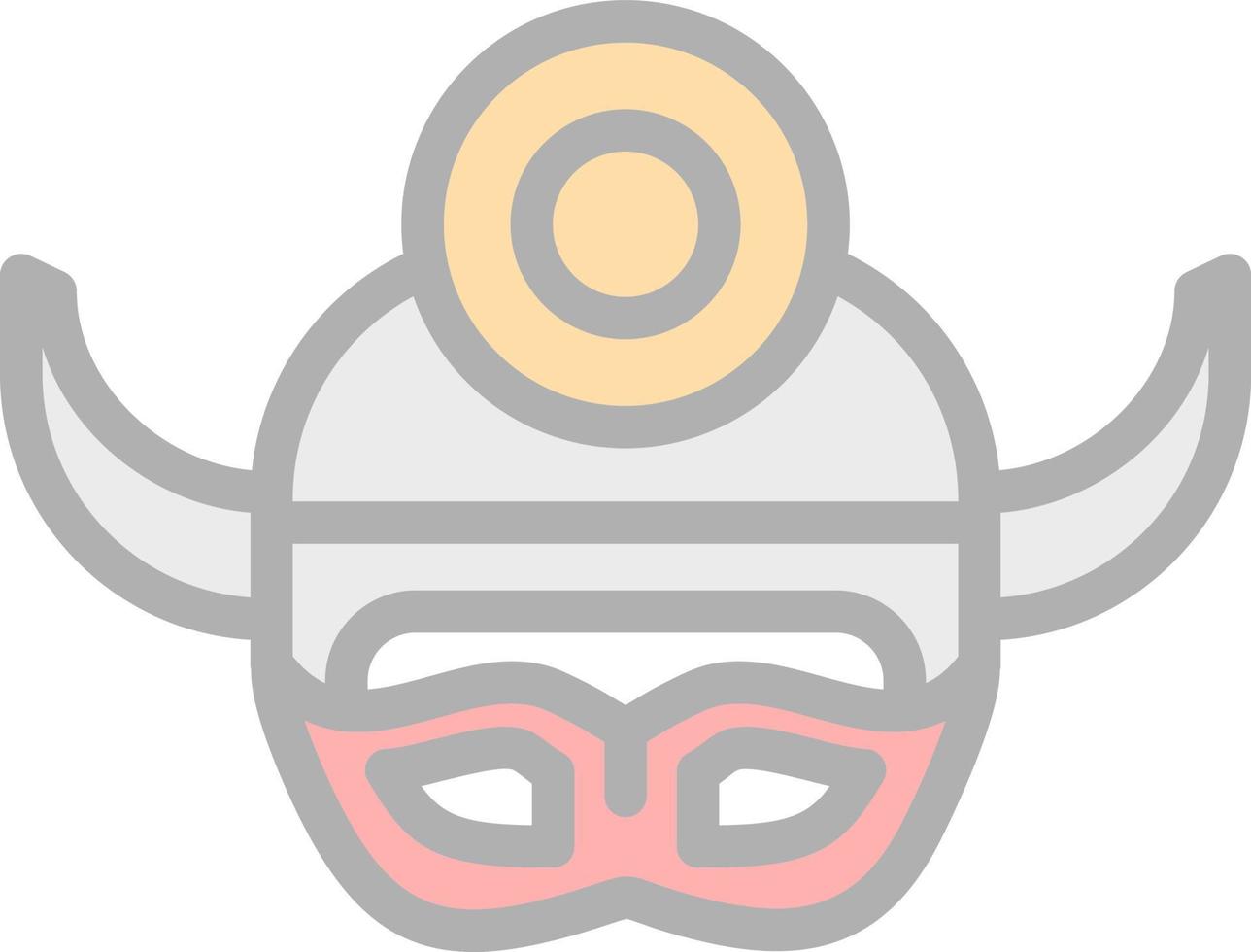 Mask Vector Icon Design