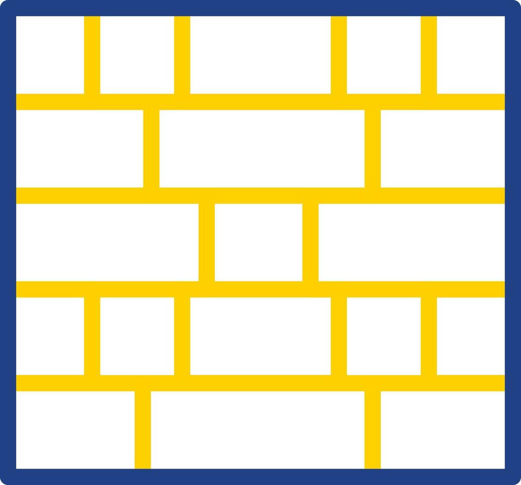 Brick Wall Vector Icon Design