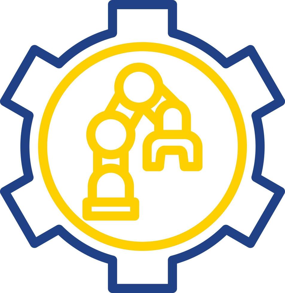 Robot Arm Vector Icon Design
