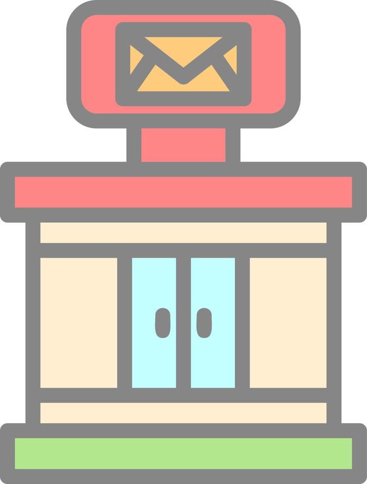 Post Office Vector Icon Design