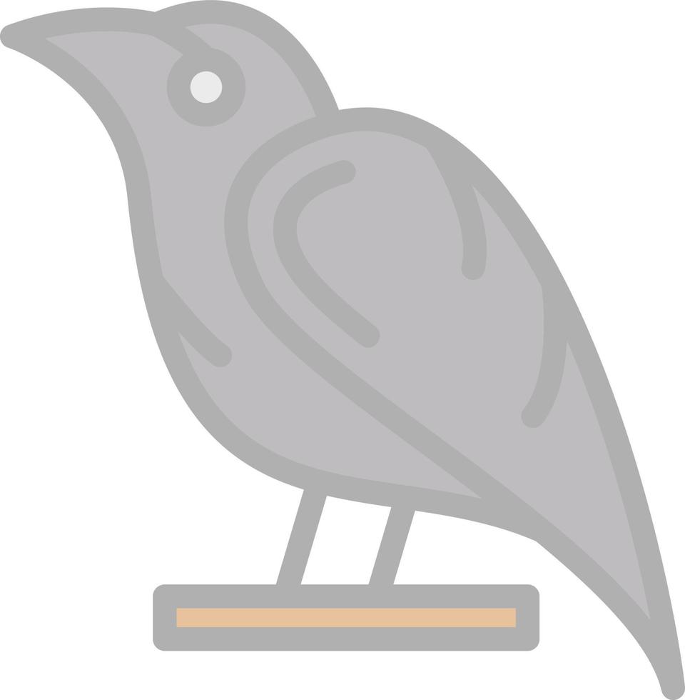 Raven Vector Icon Design