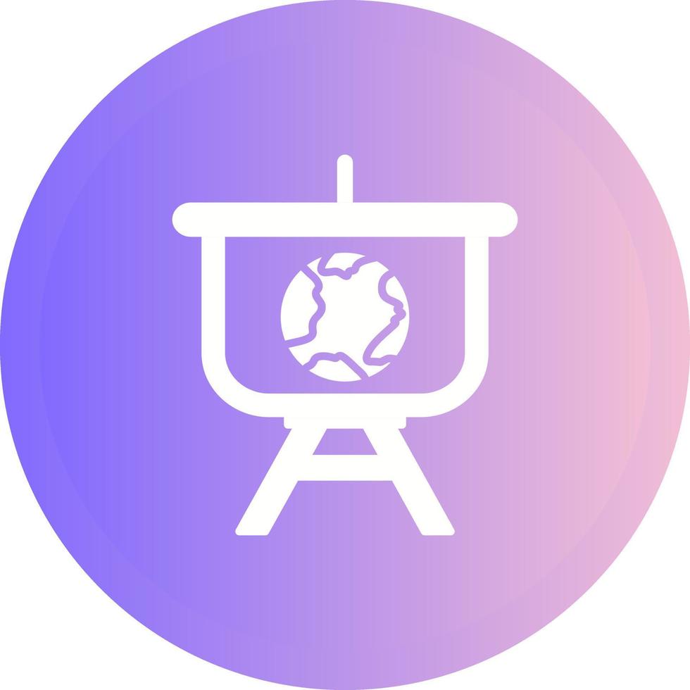 World Presentation Vector Icon