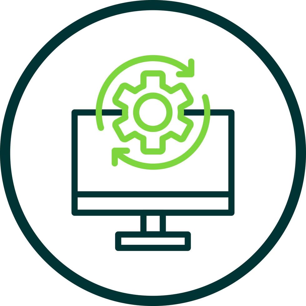 Operational SYstem Vector Icon Design