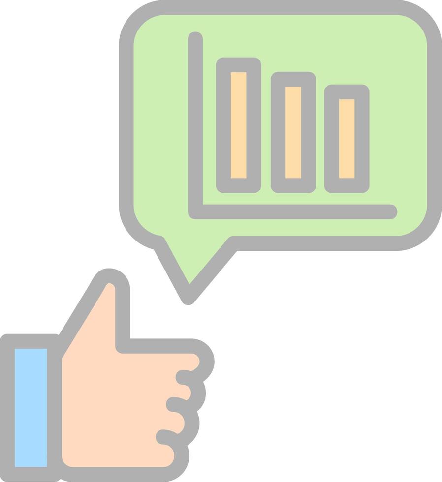 Feedback Vector Icon Design