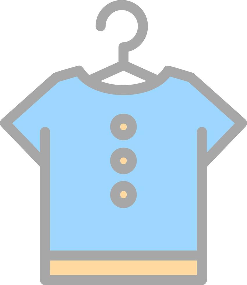 diseño de icono de vector de ropa