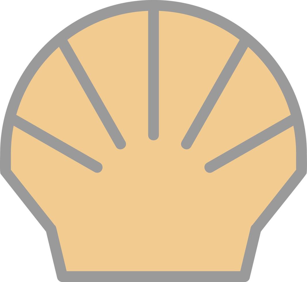 Shell Vector Icon Design