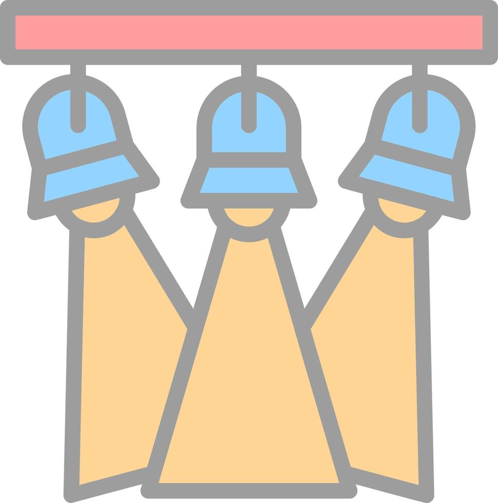 Spotlight Vector Icon Design