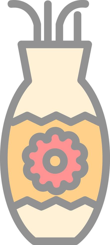 Vase Vector Icon Design