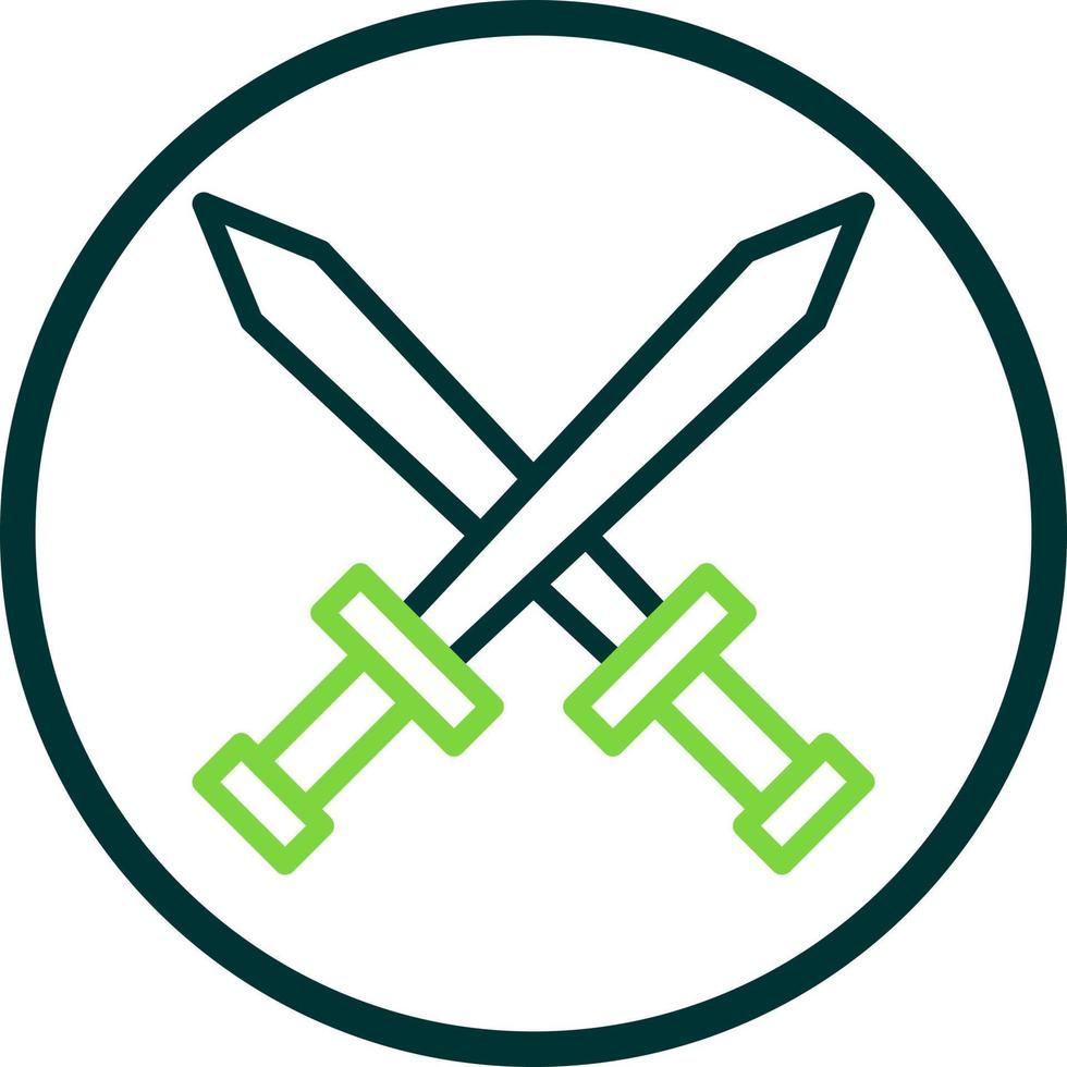 Swords Vector Icon Design