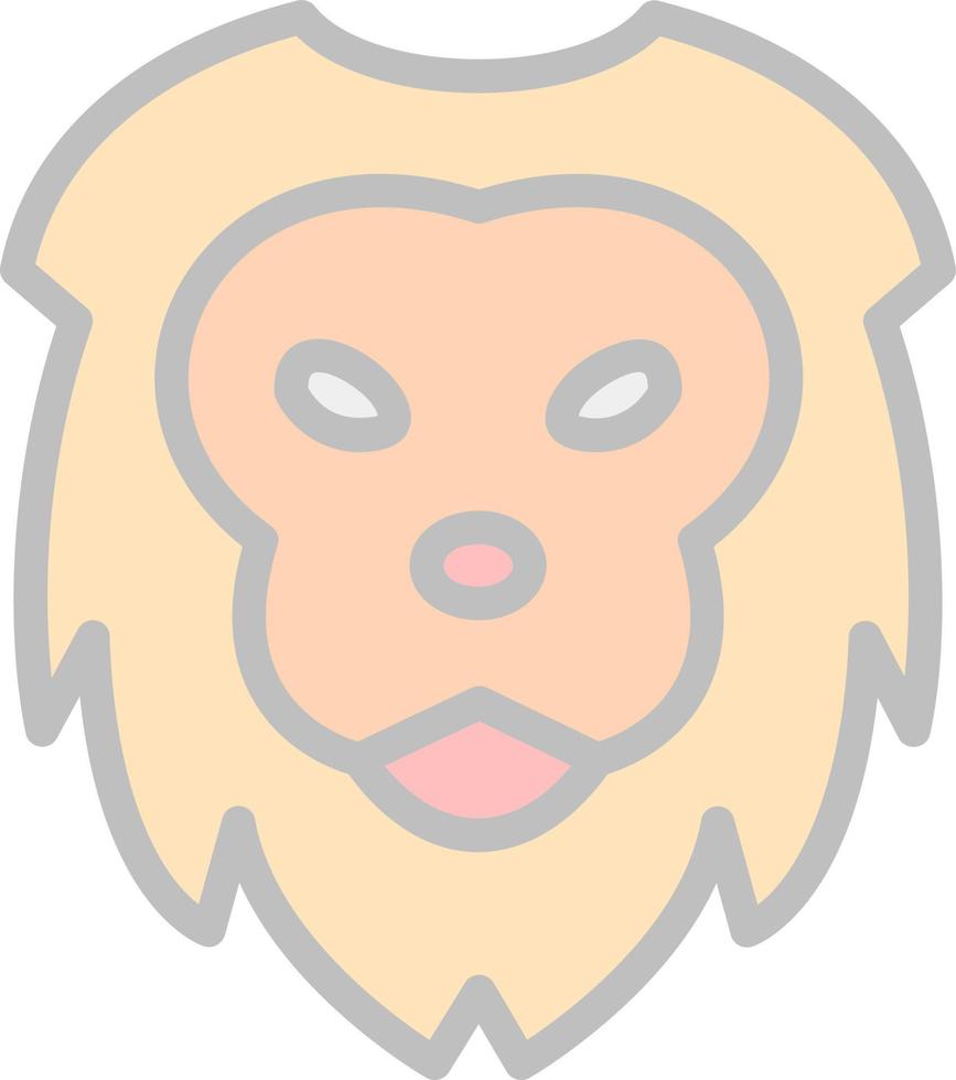 diseño de icono de vector de león
