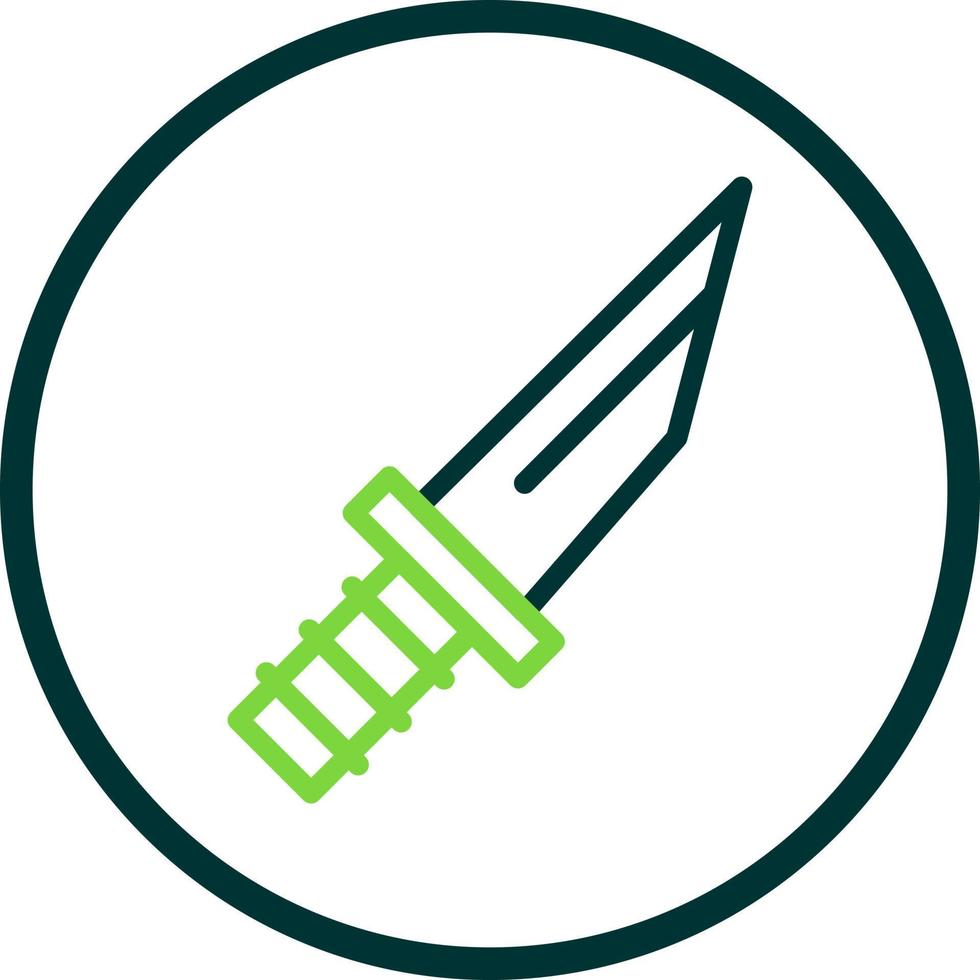 diseño de icono de vector de cuchillo