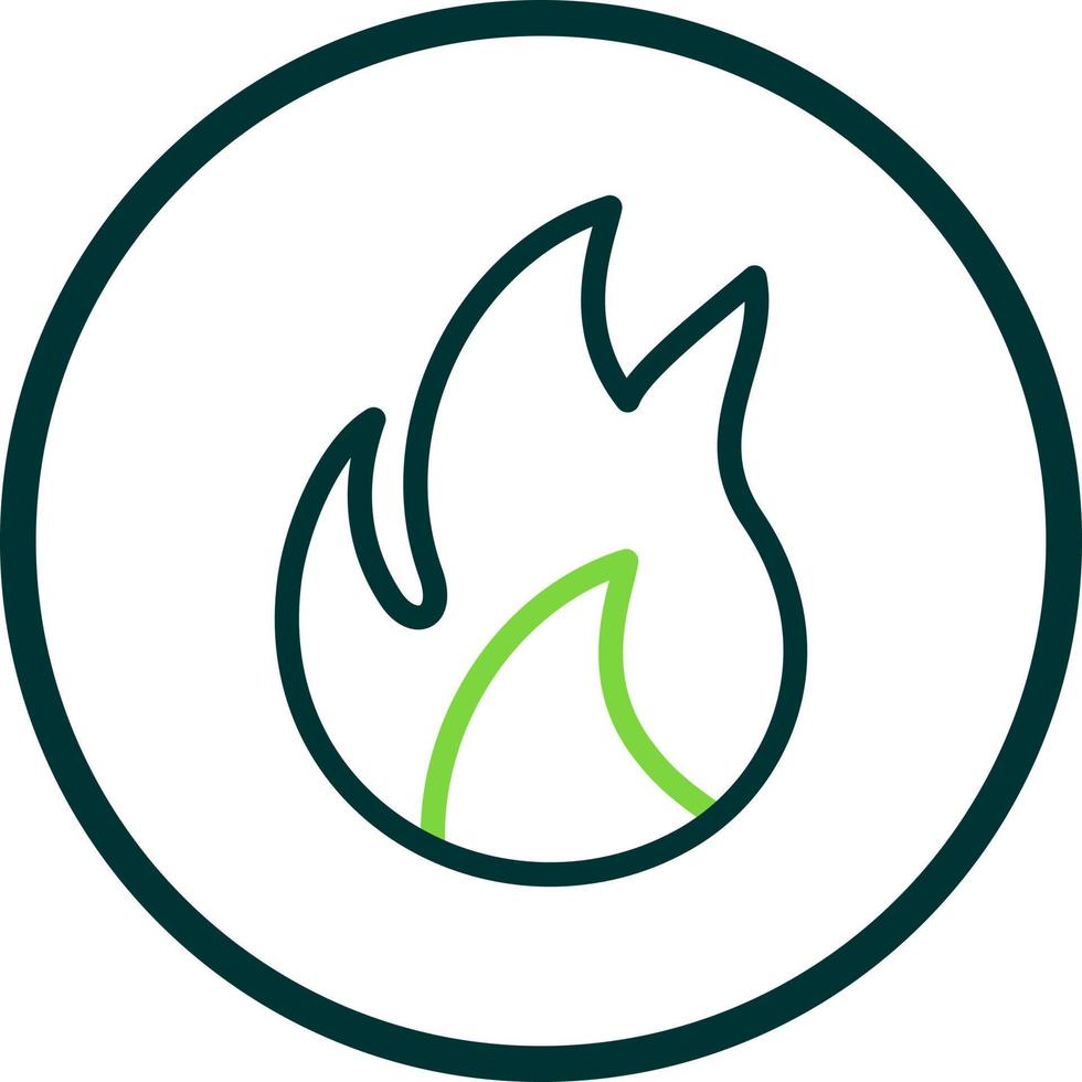 diseño de icono de vector de fuego