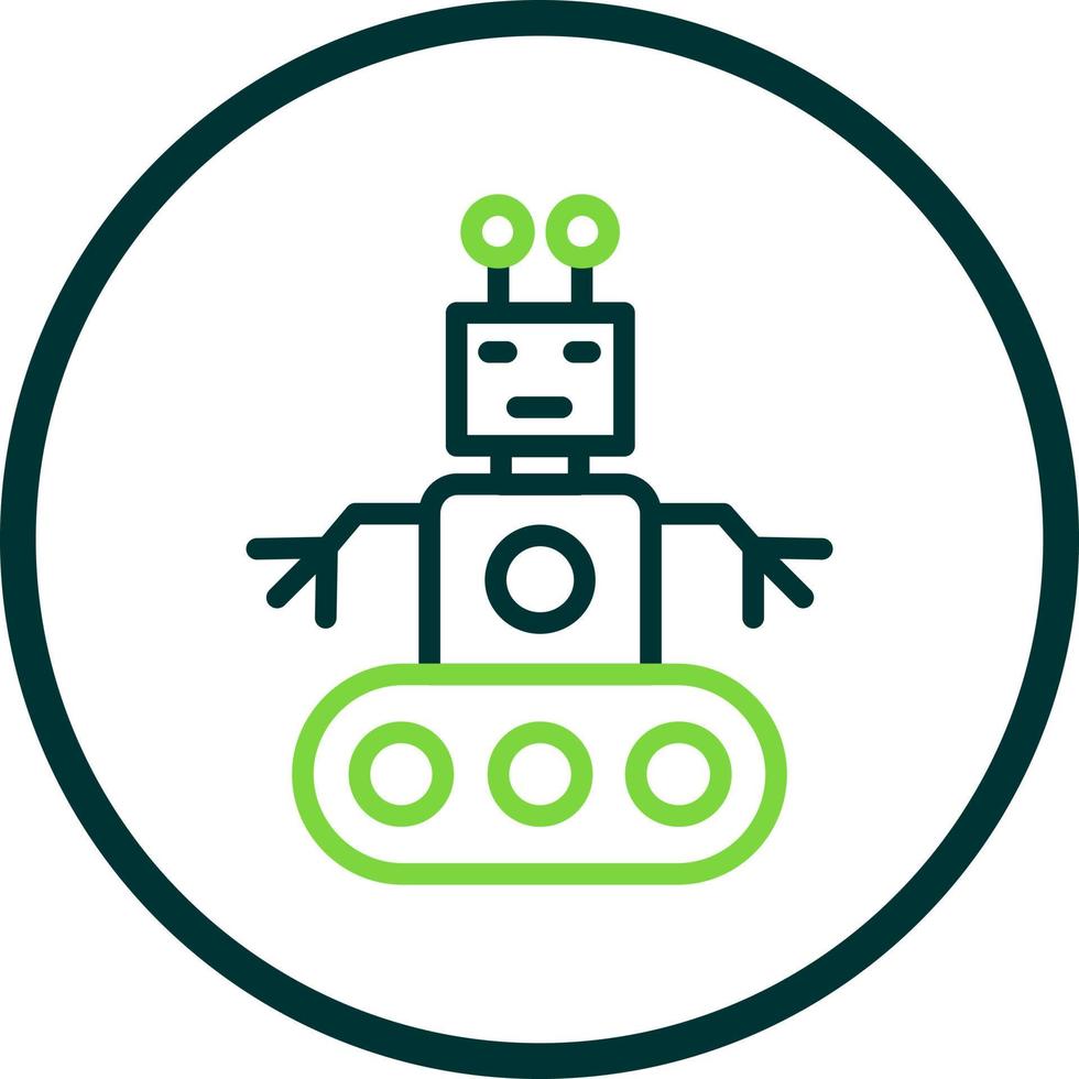 Robot Arm Vector Icon Design