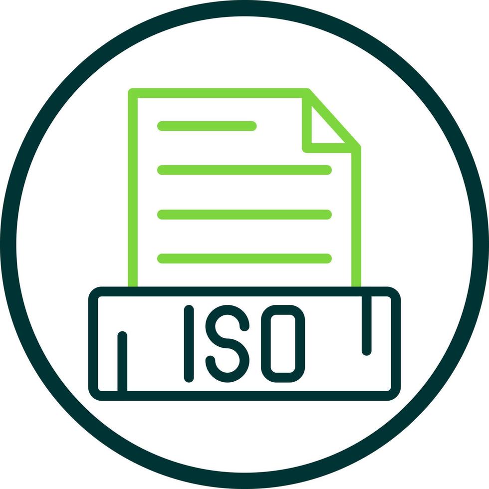 ISO Vector Icon Design