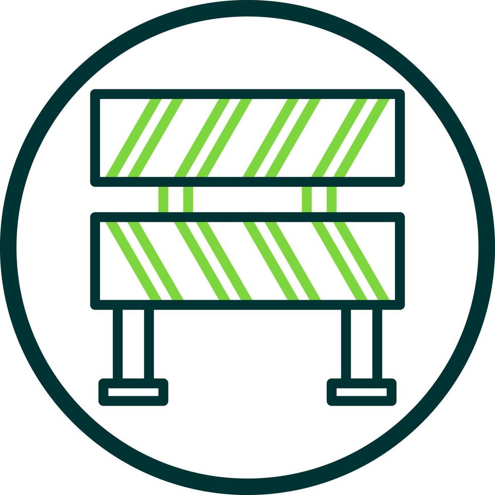 Barrier Vector Icon Design