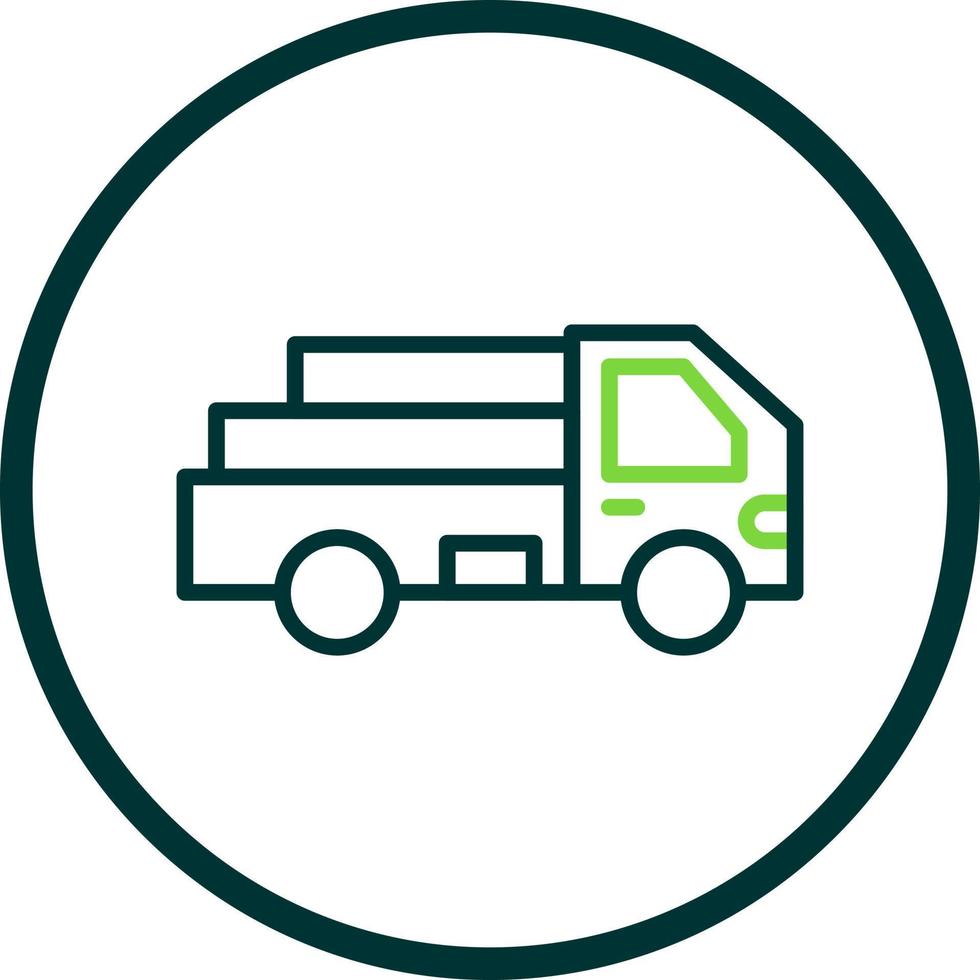 diseño de icono de vector de camioneta