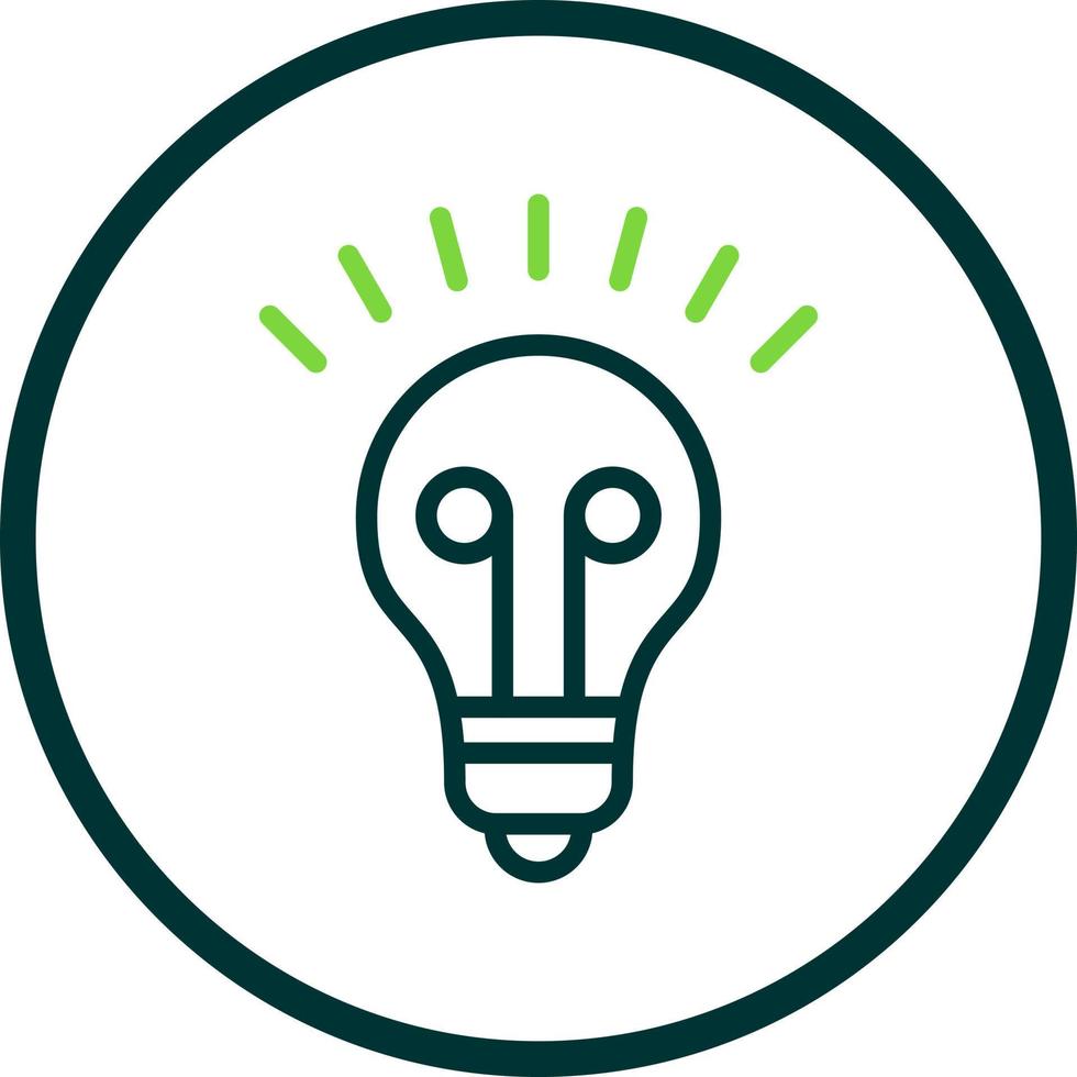 Light Bulb Vector Icon Design