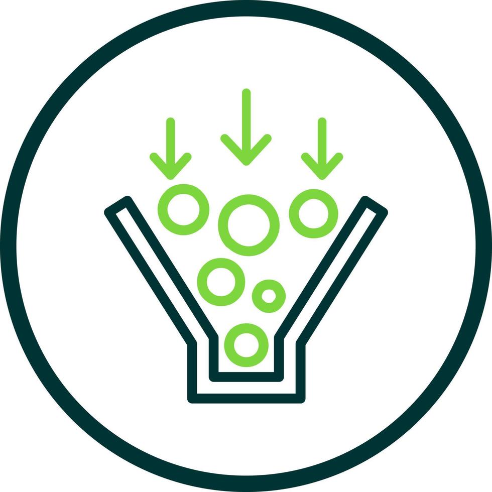 Bottleneck Vector Icon Design