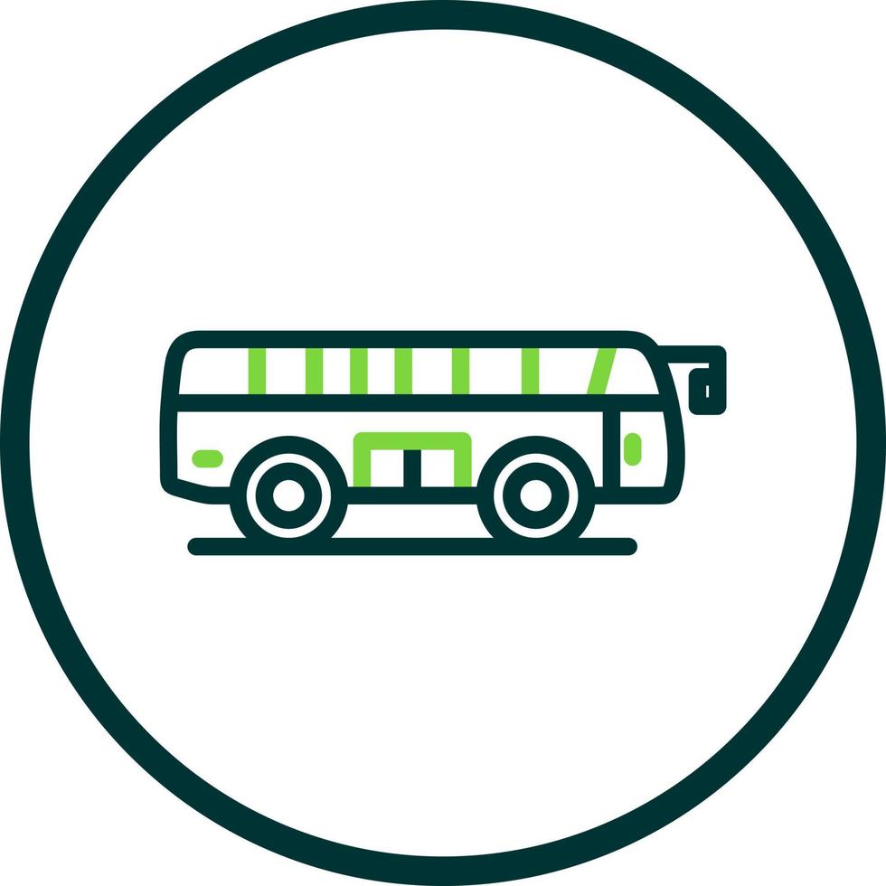 diseño de icono de vector de autobús