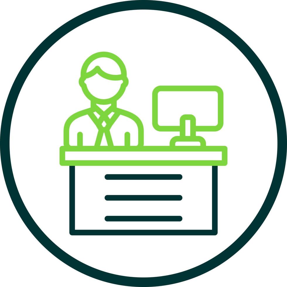 Reception Vector Icon Design
