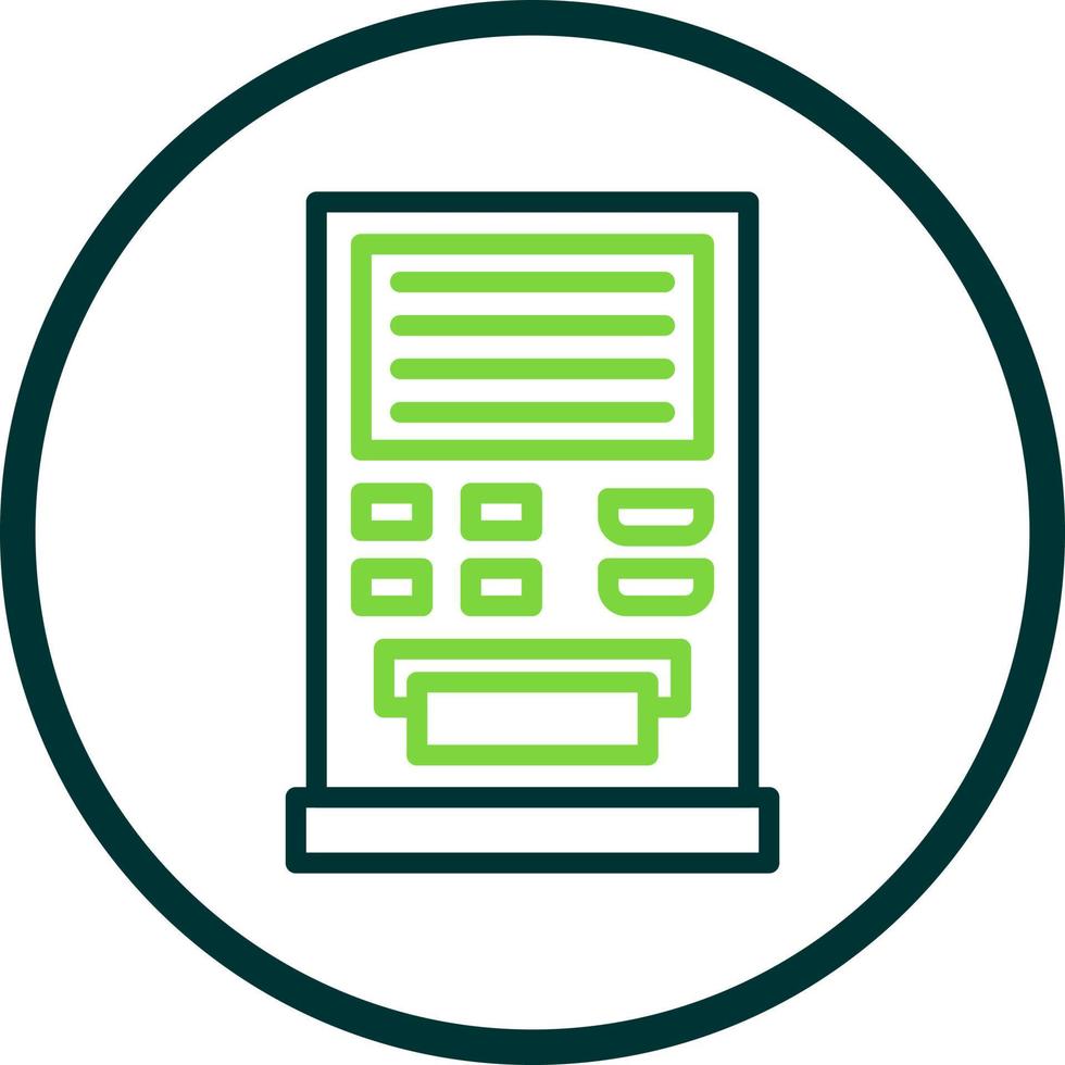 Cash Withdrawal Vector Icon Design