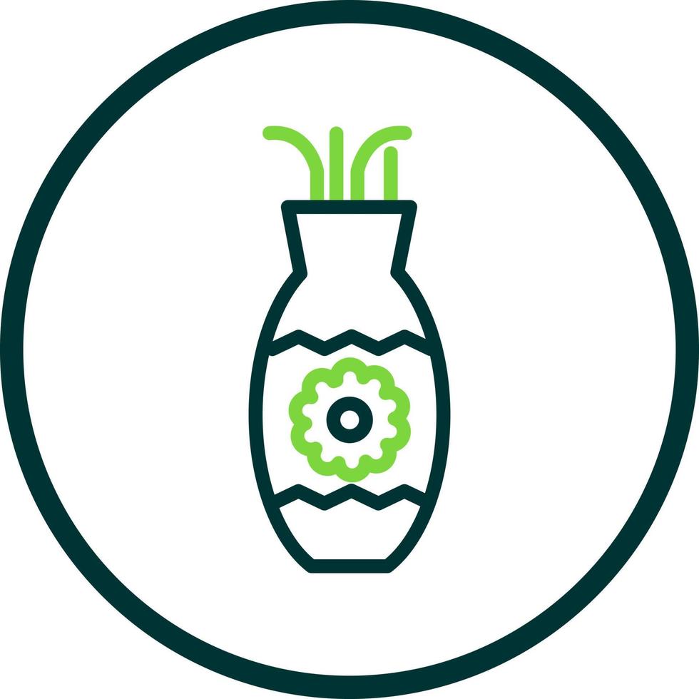 Vase Vector Icon Design