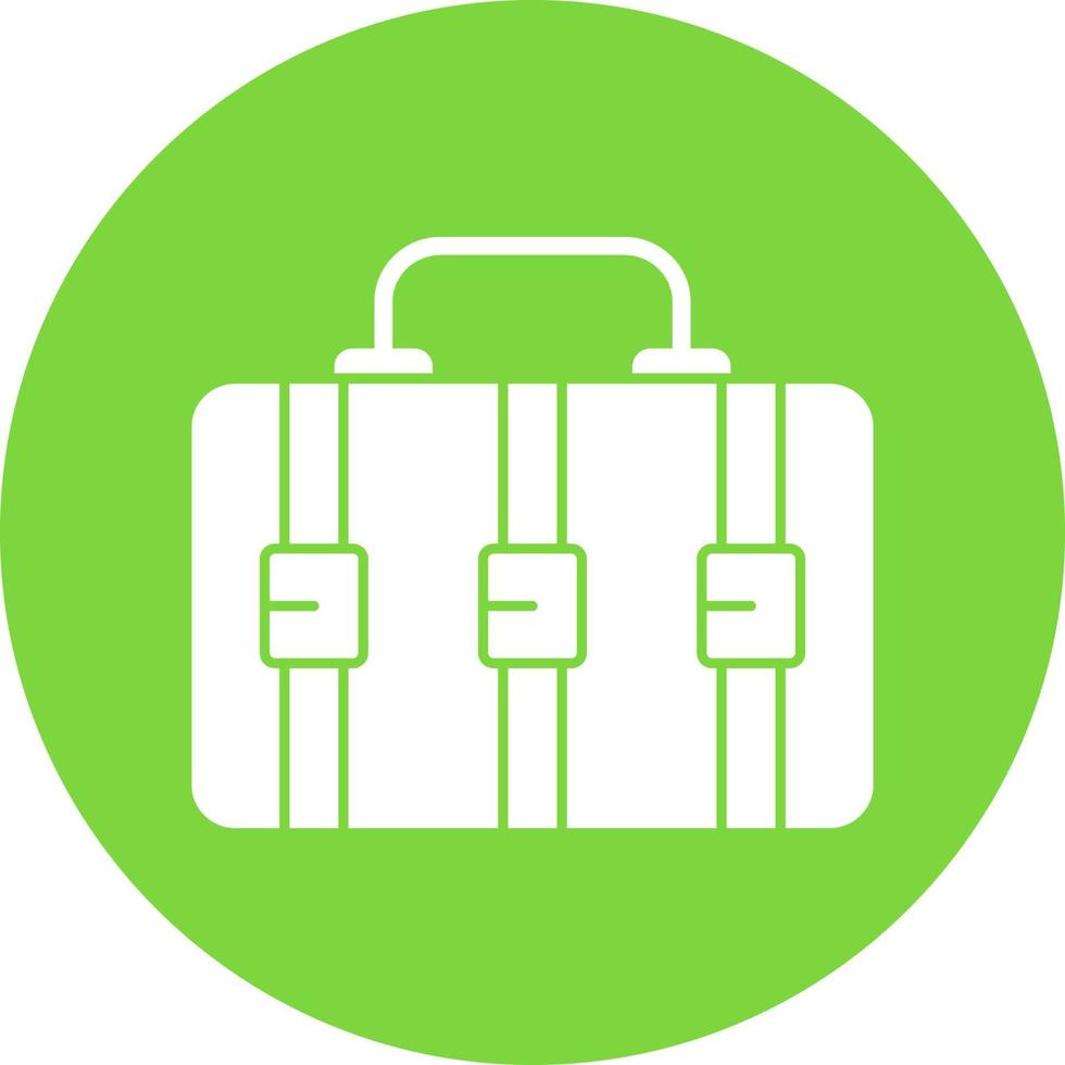 Suitcase Vector Icon Design