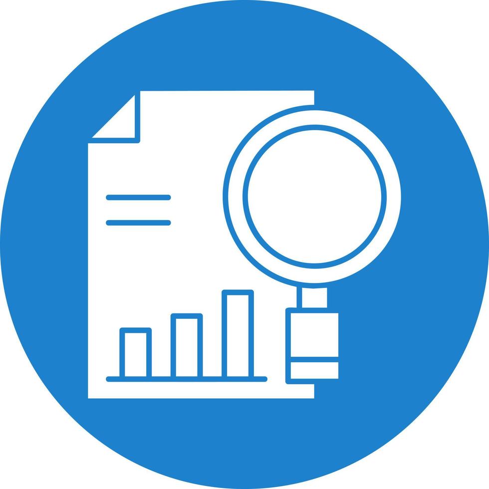Research Vector Icon Design