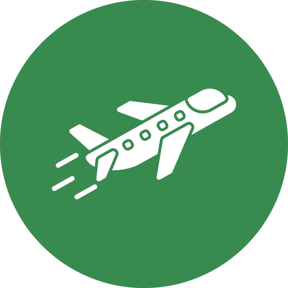 Airplane Vector Icon Design