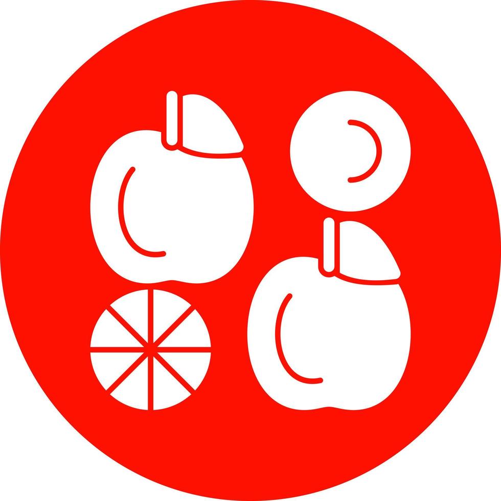 diseño de icono de vector de alimentación saludable