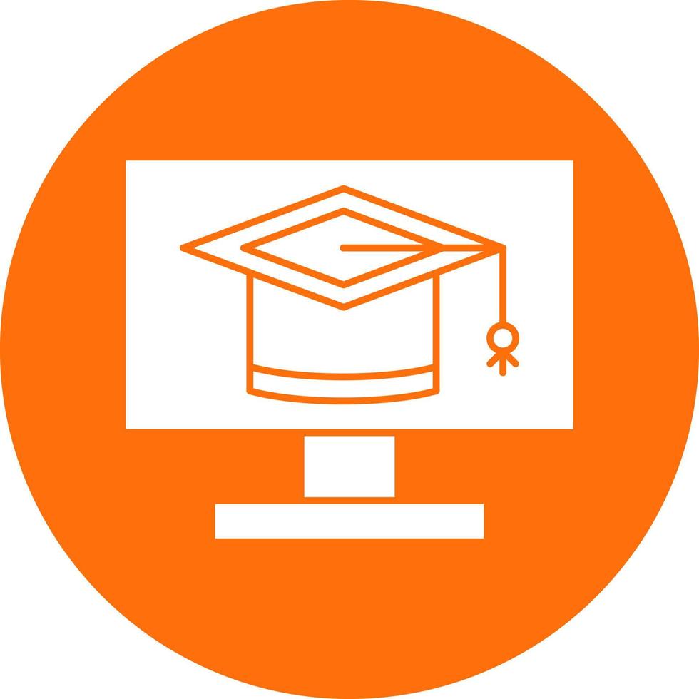 E Learning Vector Icon Design