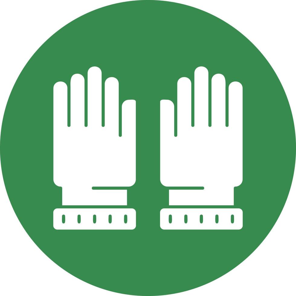 Gloves Vector Icon Design