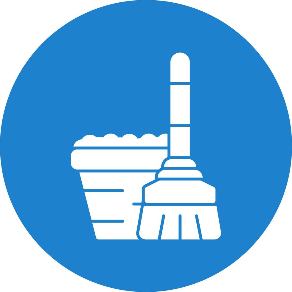 Mop Vector Icon Design