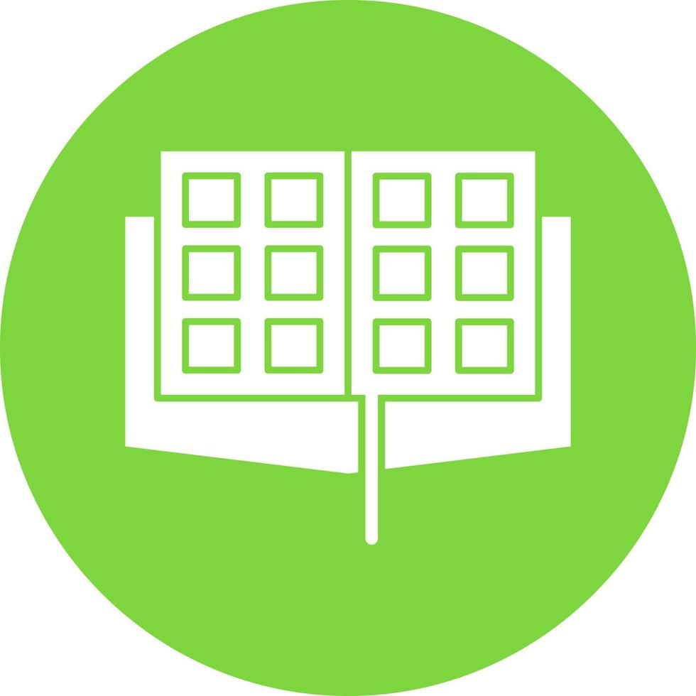 Yearbook Vector Icon Design