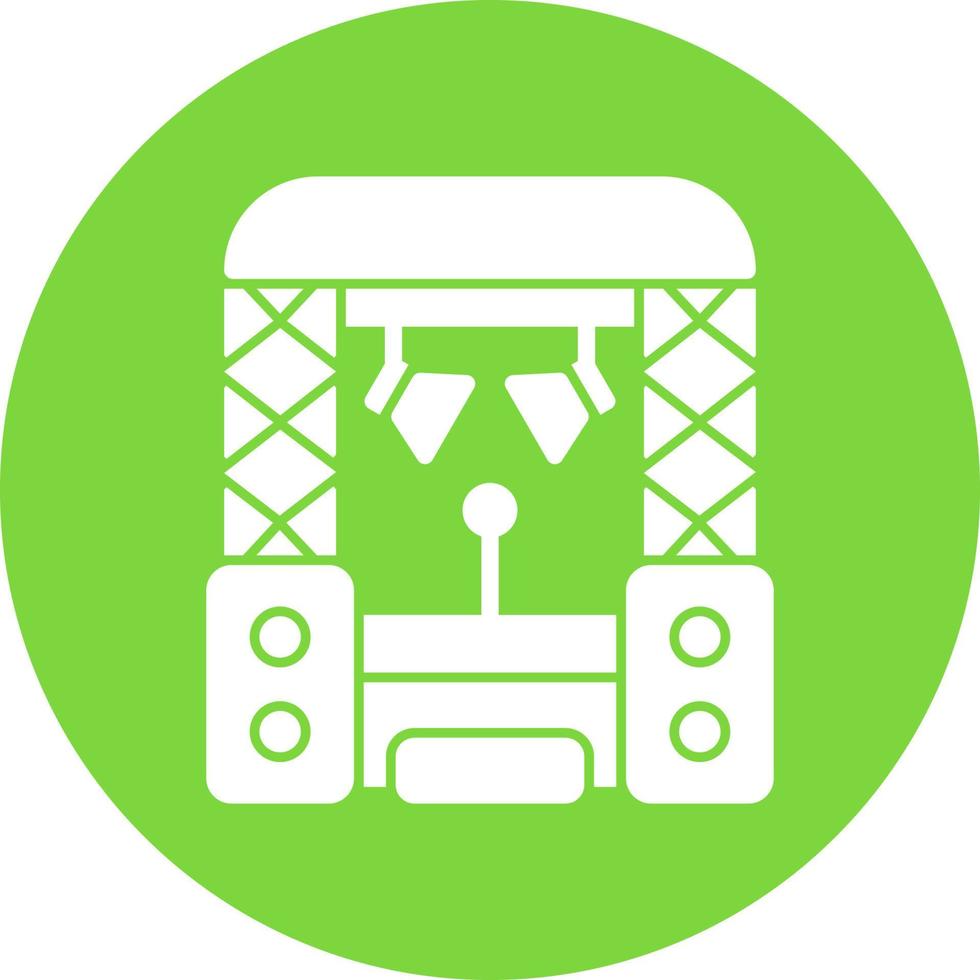 Stage Vector Icon Design