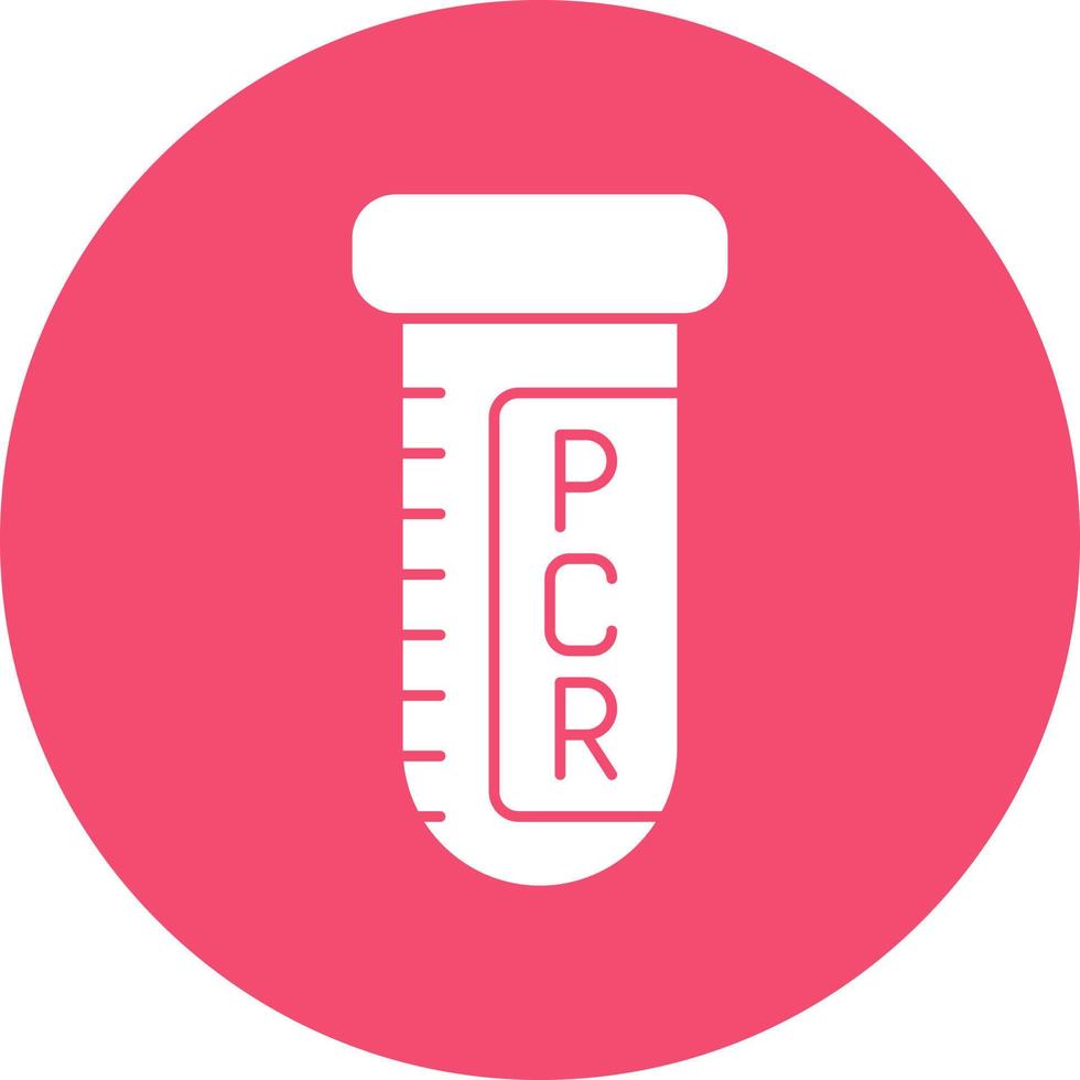 Pcr Test Vector Icon Design