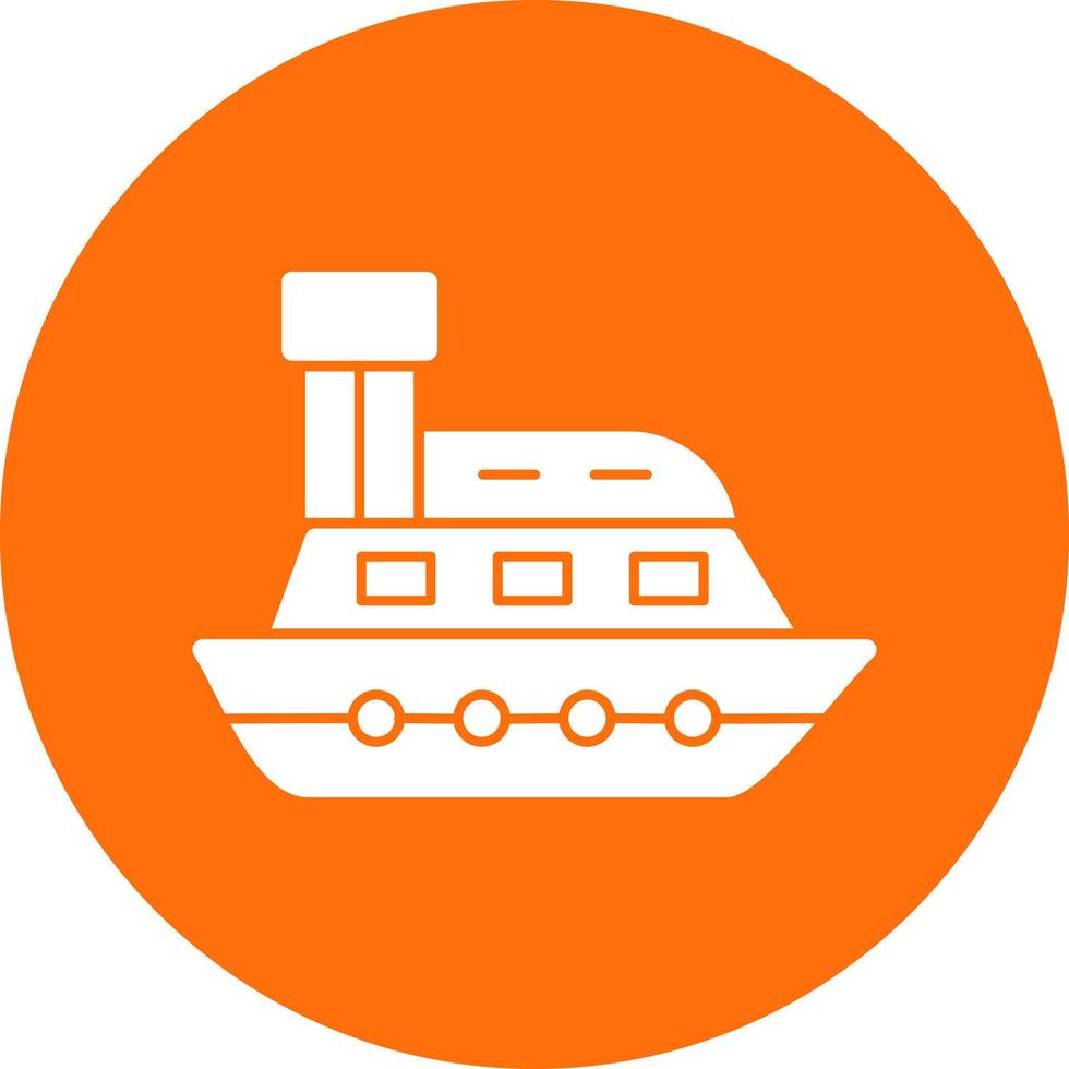 Ship Vector Icon Design