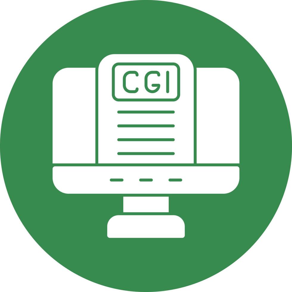 Cgi Vector Icon Design