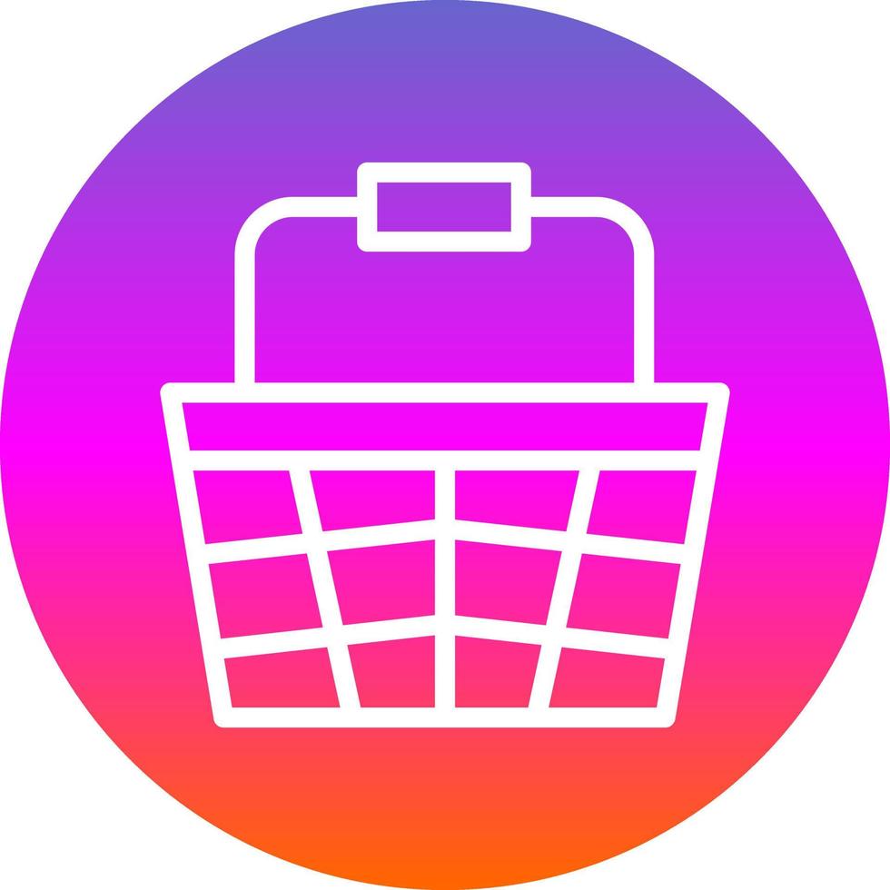 Basket Vector Icon Design