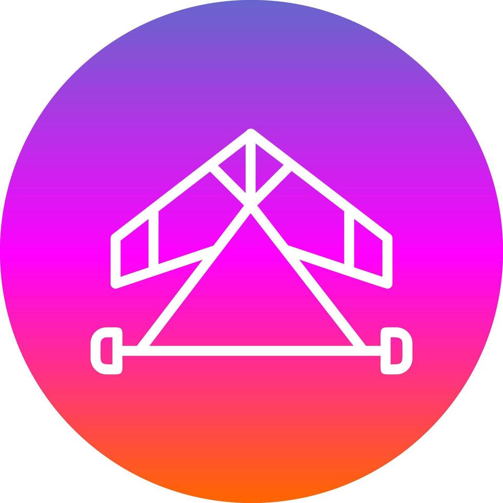 Gliding Vector Icon Design