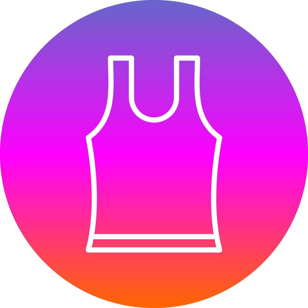 Sleeveless Vector Icon Design